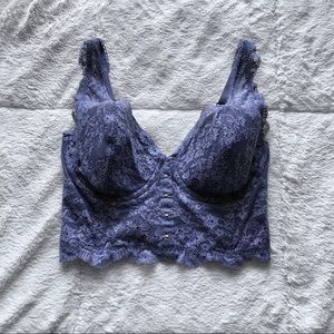 VS Blue Lace Padded Bralette